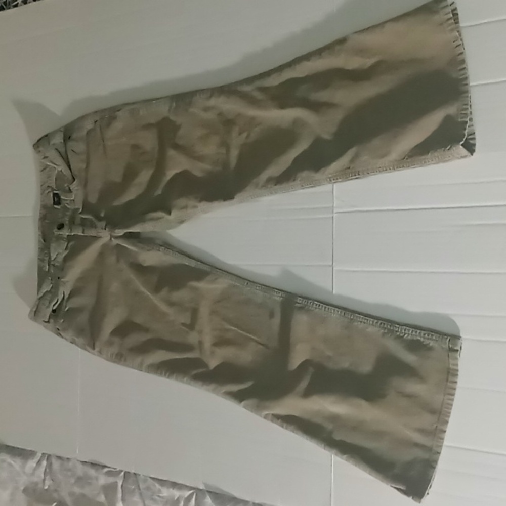 Eddie Bauer Corduroy Pants Women's Short6 Flare Leg